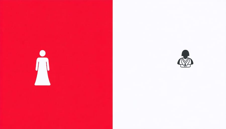 Split-screen visualization comparing traditional customer segmentation with dynamic contextual personalization
