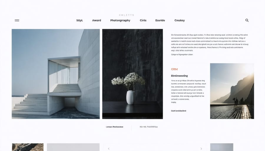 Business team collaborating with digital devices showing website analytics and marketing tools