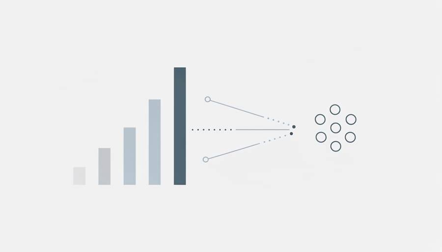 Close-up of hand adjusting measurement dial representing focused marketing optimization
